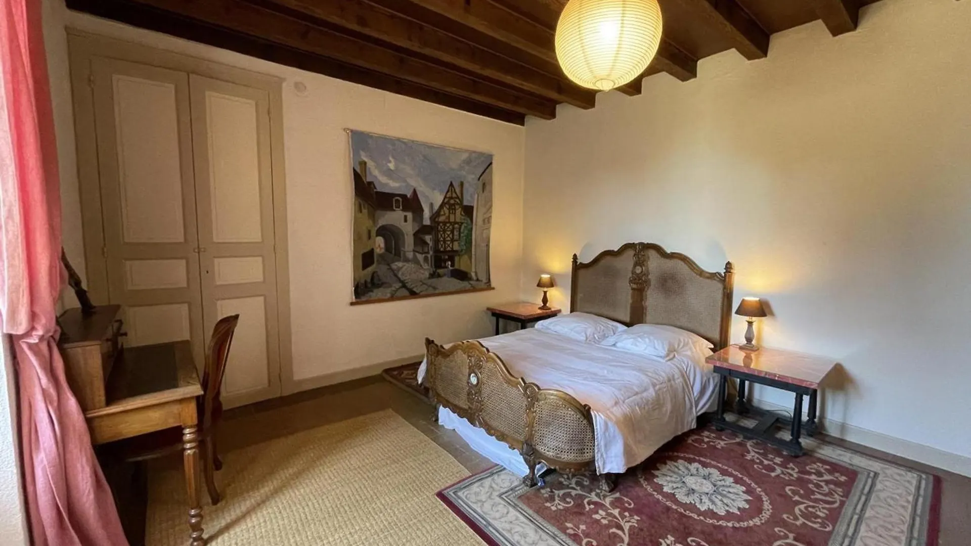 Grande Ferme Avec Piscine Privative Et Jardin, Proche Etang, Chappes - Fr-1-489-90 빌라 펜션